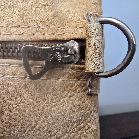 Vintage Carriel Yidi Leather Zipper Camera Doctor Duffel Bag Light Brown - Picture 12 of 16